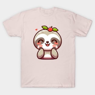 Adorable Kawaii Sloth T-Shirt